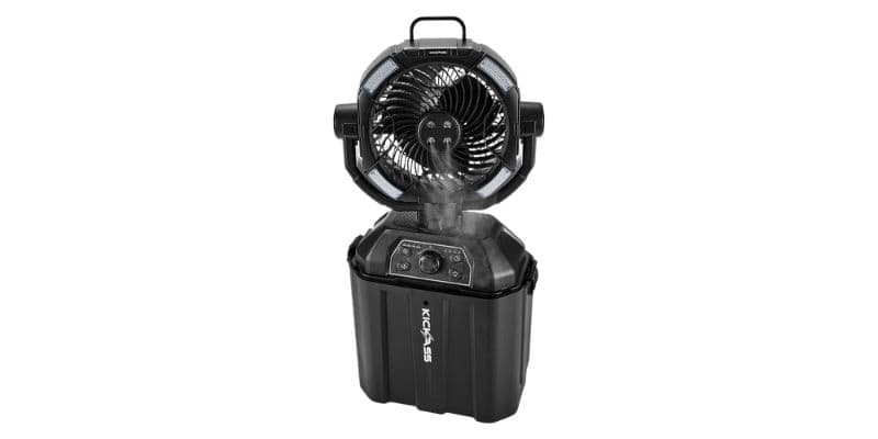 KickAss Portable 20,000mAh Misting Fan