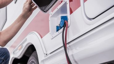 External Services: 240V Inlet, Anderson Plugs, Shower & TV Points